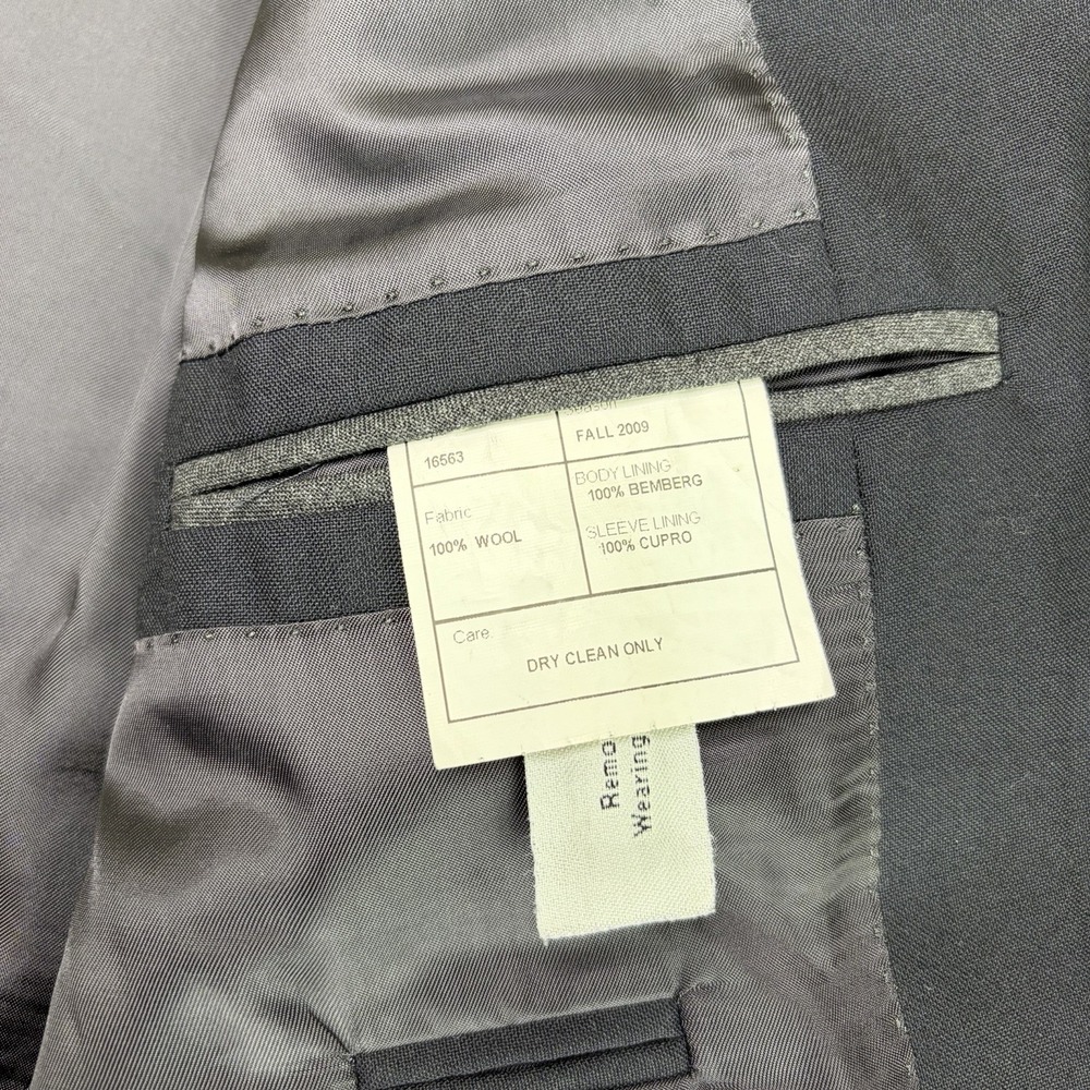J Crew Ludlow Loro Piana Super 120s Sport Coat Jacket Blue Wool Size 38s - Picture 9 of 16